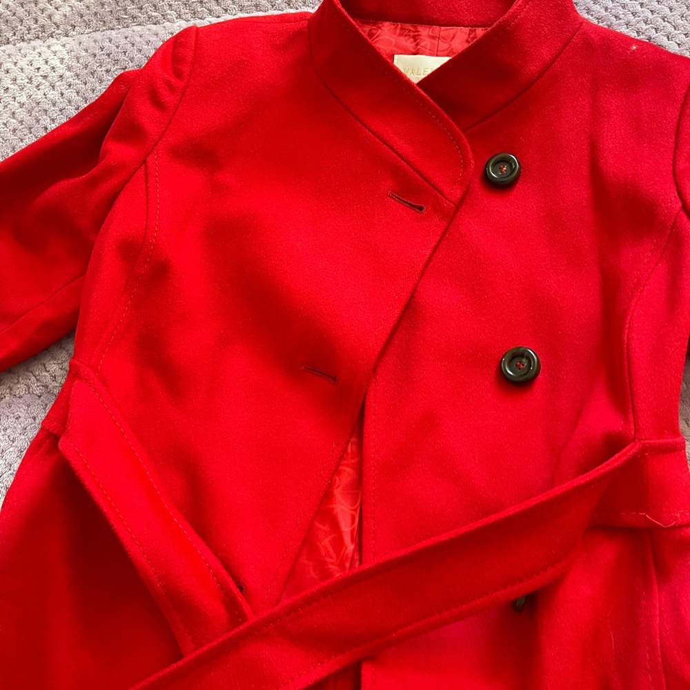 VALENTINO ROMA red women coat